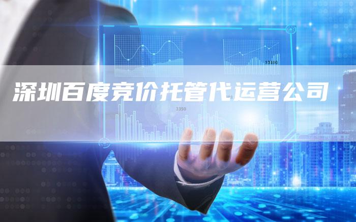 深圳百度竞价托管代运营公司