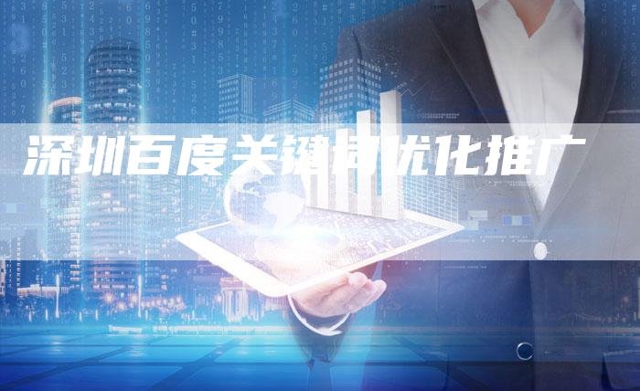 深圳百度关键词优化推广