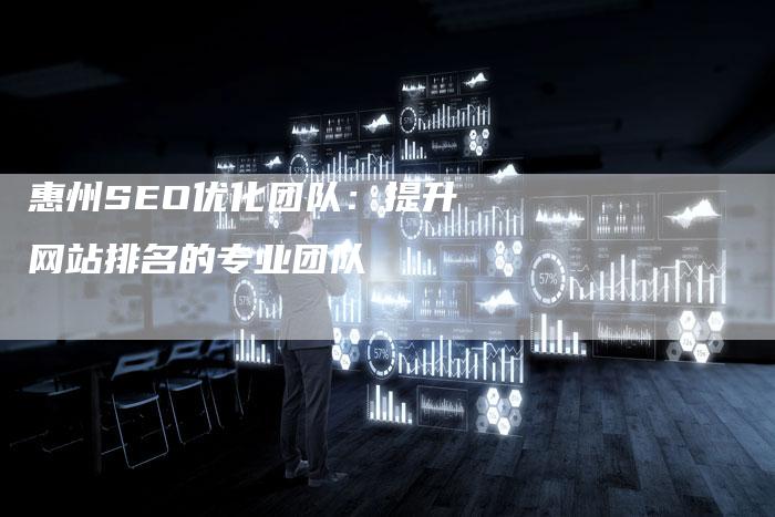 惠州SEO优化团队：提升网站排名的专业团队