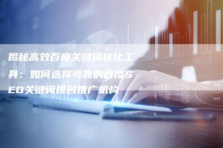 揭秘高效百度关键词优化工具：如何选择可靠的百度SEO关键词排名推广机构