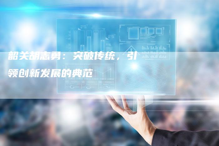 韶关胡志勇：突破传统，引领创新发展的典范
