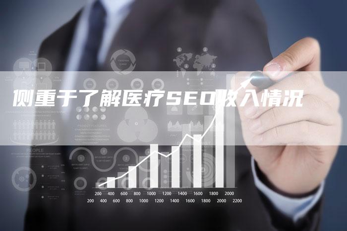 侧重于了解医疗SEO收入情况