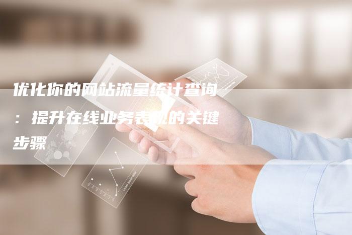优化你的网站流量统计查询：提升在线业务表现的关键步骤