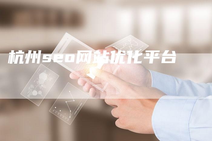 杭州seo网站优化平台