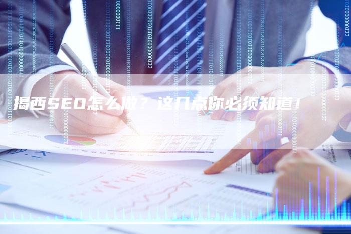 揭西SEO怎么做？这几点你必须知道！