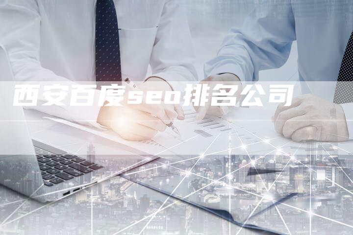 西安百度seo排名公司