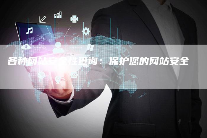 各种网站安全性查询：保护您的网站安全
