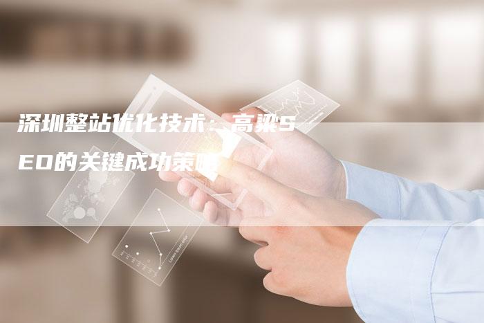 深圳整站优化技术：高粱SEO的关键成功策略