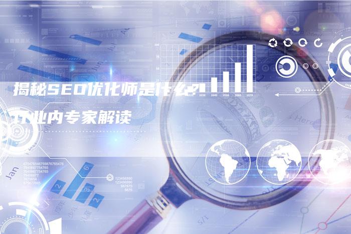 揭秘SEO优化师是什么？行业内专家解读