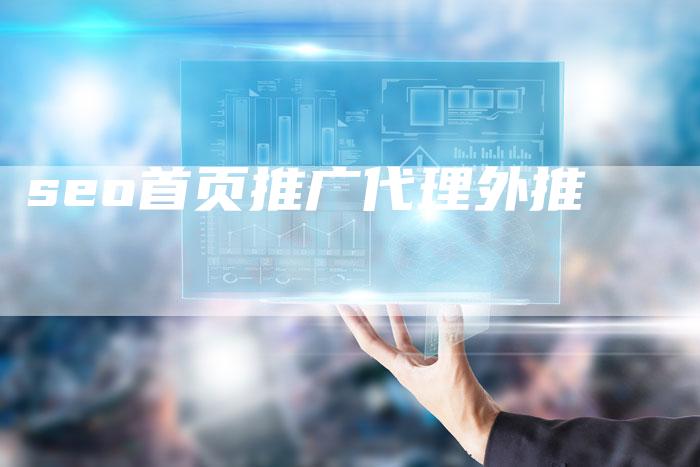 seo首页推广代理外推