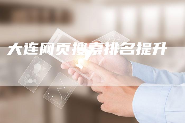 大连网页搜索排名提升