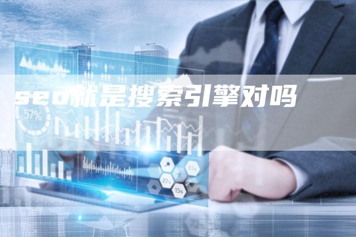 seo就是搜索引擎对吗