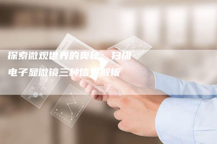 探索微观世界的奥秘：扫描电子显微镜三种信号解析