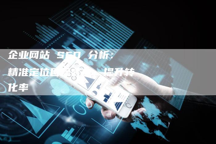 企业网站 SEO 分析：精准定位目标客户，提升转化率