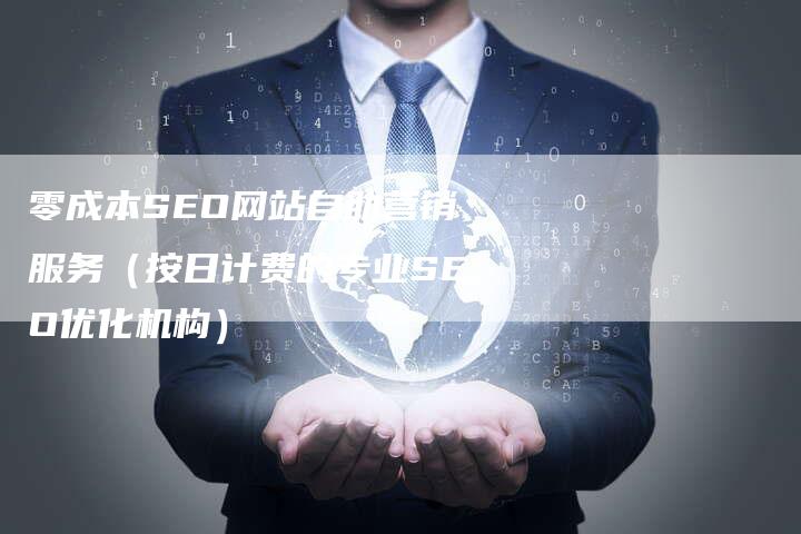 零成本SEO网站自助营销服务（按日计费的专业SEO优化机构）