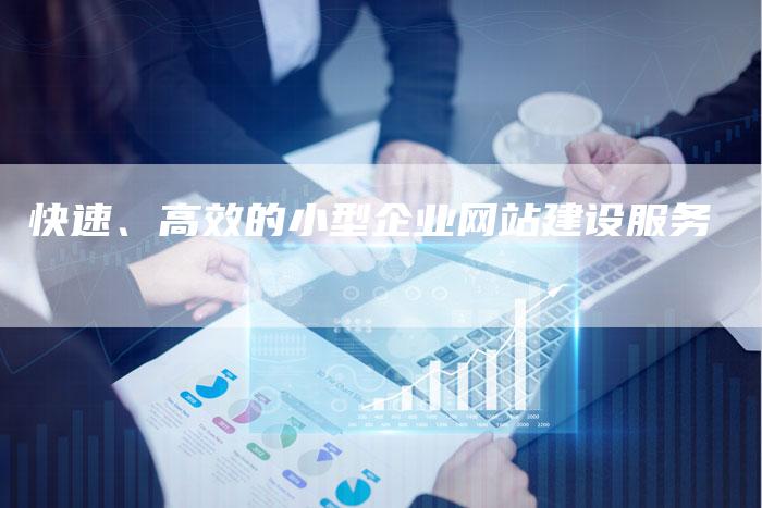快速、高效的小型企业网站建设服务